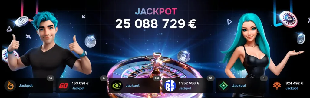 Gizbo jackpot